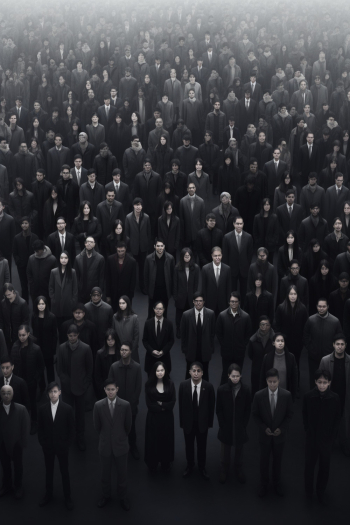 Abstract illustration: The crowd Abstract illustration: The crowd