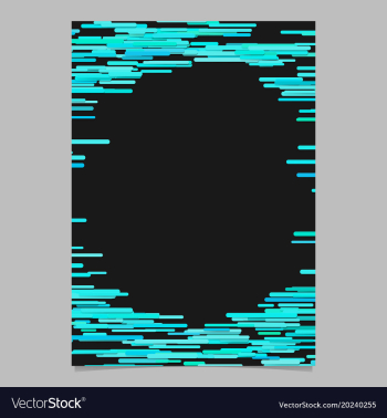 Abstract irregular horizontal stripe design vector image Abstract irregular horizontal stripe design vector image