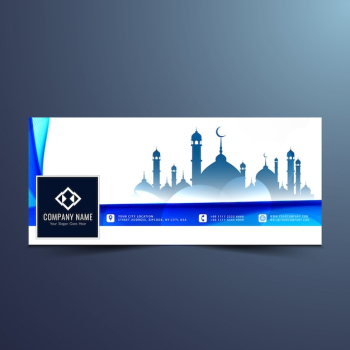Abstract islamic facebook timeline design Abstract islamic facebook timeline design