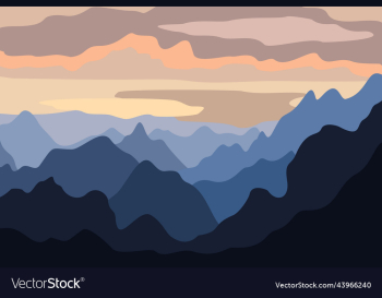 abstract landscape mountains and sky sunset abstract landscape mountains and sky sunset