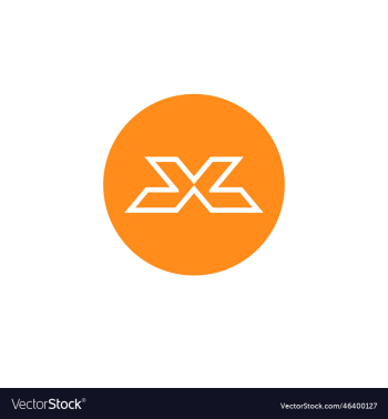 abstract letter x concept design abstract letter x concept design