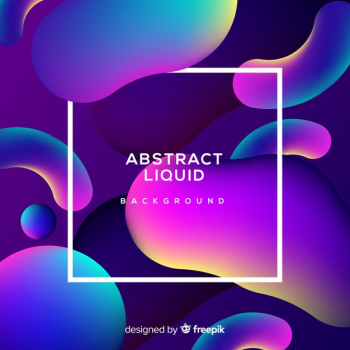 Abstract liquid background