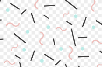 Abstract memphis png pattern, transparent | Free PNG - rawpixel