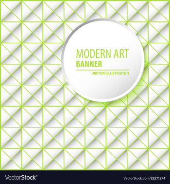 Abstract molecules and 3d paper integrated vector image Abstract molecules and 3d paper integrated vector image