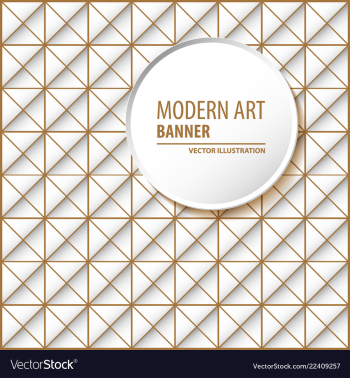 Abstract molecules and 3d paper integrated vector image Abstract molecules and 3d paper integrated vector image