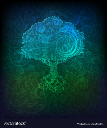 Abstract nature vector image Abstract nature vector image