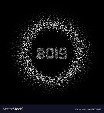 abstract new year