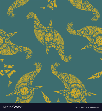 Abstract oriental pattern vector image Abstract oriental pattern vector image
