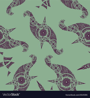 Abstract oriental pattern vector image Abstract oriental pattern vector image
