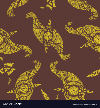 Abstract oriental pattern vector image Abstract oriental pattern vector image