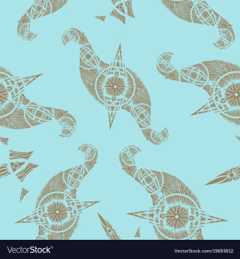 Abstract oriental pattern vector image Abstract oriental pattern vector image