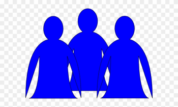 Abstract People Blue 2 Clip Art - Clip Art Abstract People Blue 2 Clip Art - Clip Art