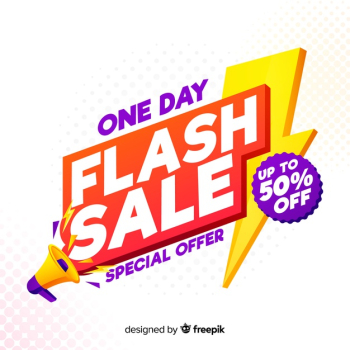 Abstract sale promotion banner template Free Vector Abstract sale promotion banner template Free Vector