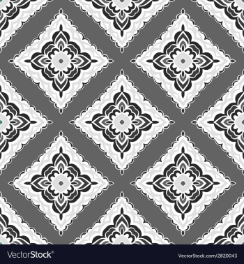 Abstract seamless folkloric ornamental design vector image Abstract seamless folkloric ornamental design vector image