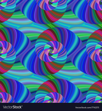 Abstract seamless fractal swirl pattern vector image Abstract seamless fractal swirl pattern vector image