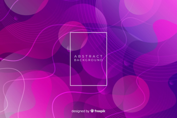 Abstract shapes background