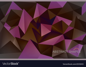 Abstract shapes color vector image