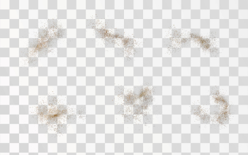 Abstract Smoke Textures on Transparent Background Abstract Smoke Textures on Transparent Background