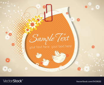 Abstract speech bubble vector image Abstract speech bubble vector image
