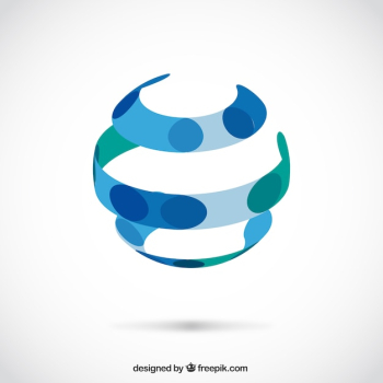 Abstract sphere logo Abstract sphere logo