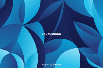 Abstract spheres on blue shades background Free Vector Abstract spheres on blue shades background Free Vector