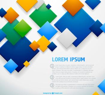 Abstract squares background Abstract squares background