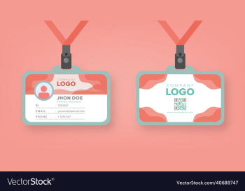 abstract style id cards front and back template abstract style id cards front and back template