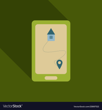 Abstract style modern and vintage mobile gadgets vector image Abstract style modern and vintage mobile gadgets vector image