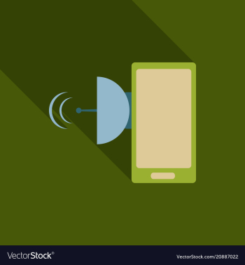 Abstract style modern and vintage mobile gadgets vector image Abstract style modern and vintage mobile gadgets vector image