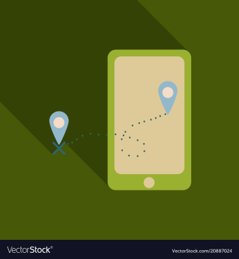 Abstract style modern and vintage mobile gadgets vector image Abstract style modern and vintage mobile gadgets vector image