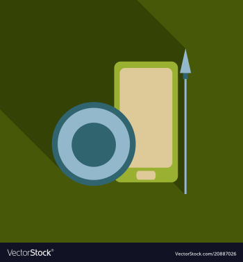Abstract style modern and vintage mobile gadgets vector image Abstract style modern and vintage mobile gadgets vector image
