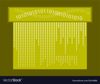 Abstract technology background binary computer vector image Abstract technology background binary computer vector image