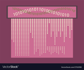 Abstract technology background binary computer vector image Abstract technology background binary computer vector image