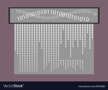 Abstract technology background binary computer vector image Abstract technology background binary computer vector image