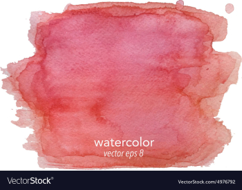 Abstract watercolor hand paint texture vector image Abstract watercolor hand paint texture vector image