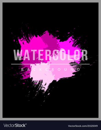 Abstract watercolor splash watercolor drop banner vector image Abstract watercolor splash watercolor drop banner vector image