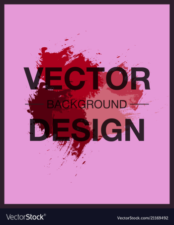 Abstract watercolor splash watercolor drop banner vector image Abstract watercolor splash watercolor drop banner vector image
