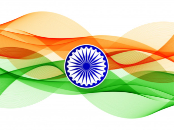 Abstract wavy indian flag background Free Vector Abstract wavy indian flag background Free Vector