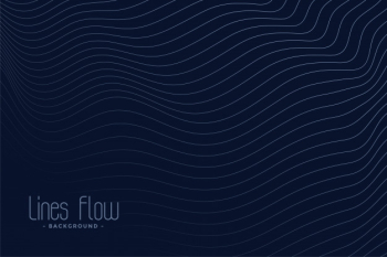 Abstract Wavy Lines Dark Background | Download now free vectors on Freepik