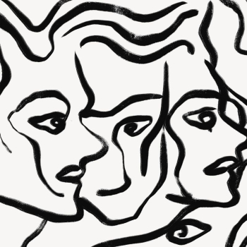 Abstract women face background, black | Free Photo - rawpixel Abstract women face background, black | Free Photo - rawpixel
