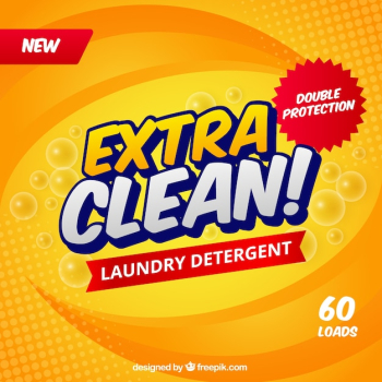 Abstract yellow background of detergent Abstract yellow background of detergent