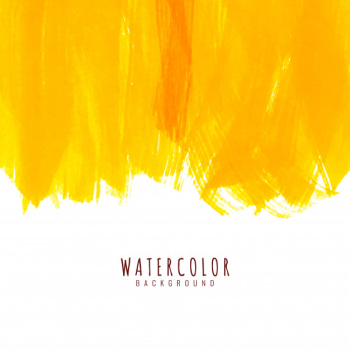 Abstract yellow watercolor background Abstract yellow watercolor background