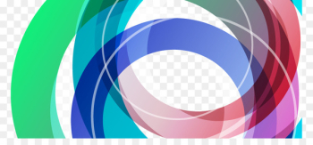 Abstraction Gradient Euclidean vector - Colorful abstract gradient circle 