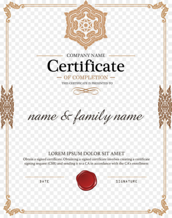 Academic certificate Diploma Authorization certificate Public key certificate - European border authorization certificate 