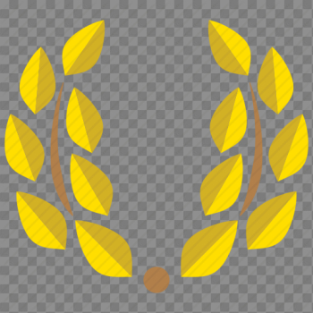 Achievement, award, decoration, laurel, laurel wreath, prize ...