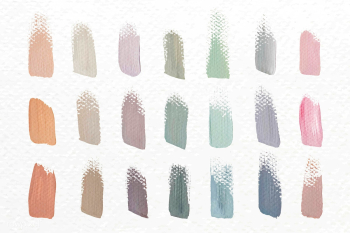 Acrylic paint brush strokes | Free stock vector - 582109 Acrylic paint brush strokes | Free stock vector - 582109