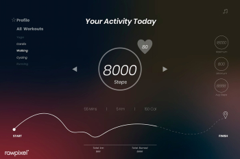 Activity tracker design | Free stock vector - 594695 Activity tracker design | Free stock vector - 594695