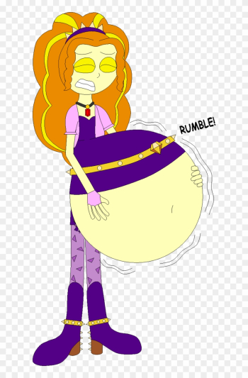 Adagio&#39;s Belly Ache By Angry-signs - Girls Vore Belly Ache