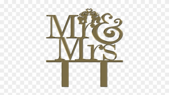 Add A New Design - Mr &amp; Mr Gold Wedding Cake Topper