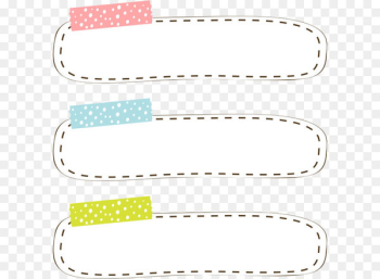 Adhesive tape Adobe Illustrator - Tape Border Adhesive tape Adobe Illustrator - Tape Border